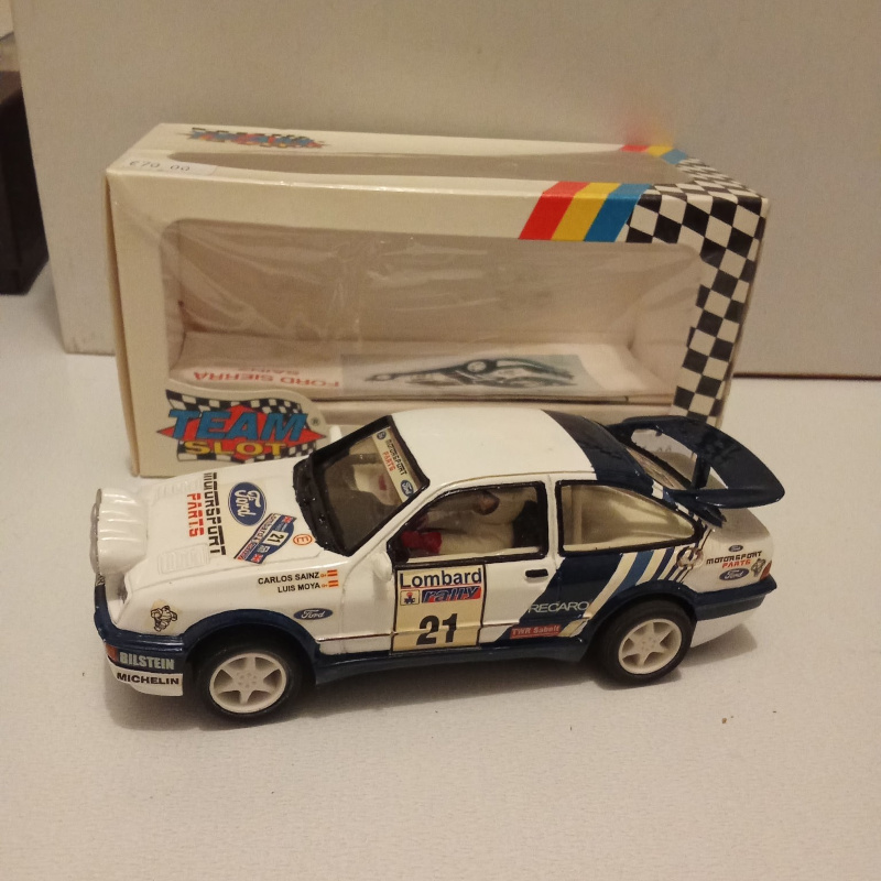 team slot ford sierra cosworth carrosserie résine occasion peu roulée 65 ⬠(1) team slot ford sierra cosworth carrosserie résine occasion peu roulée 65 ⬠(1)